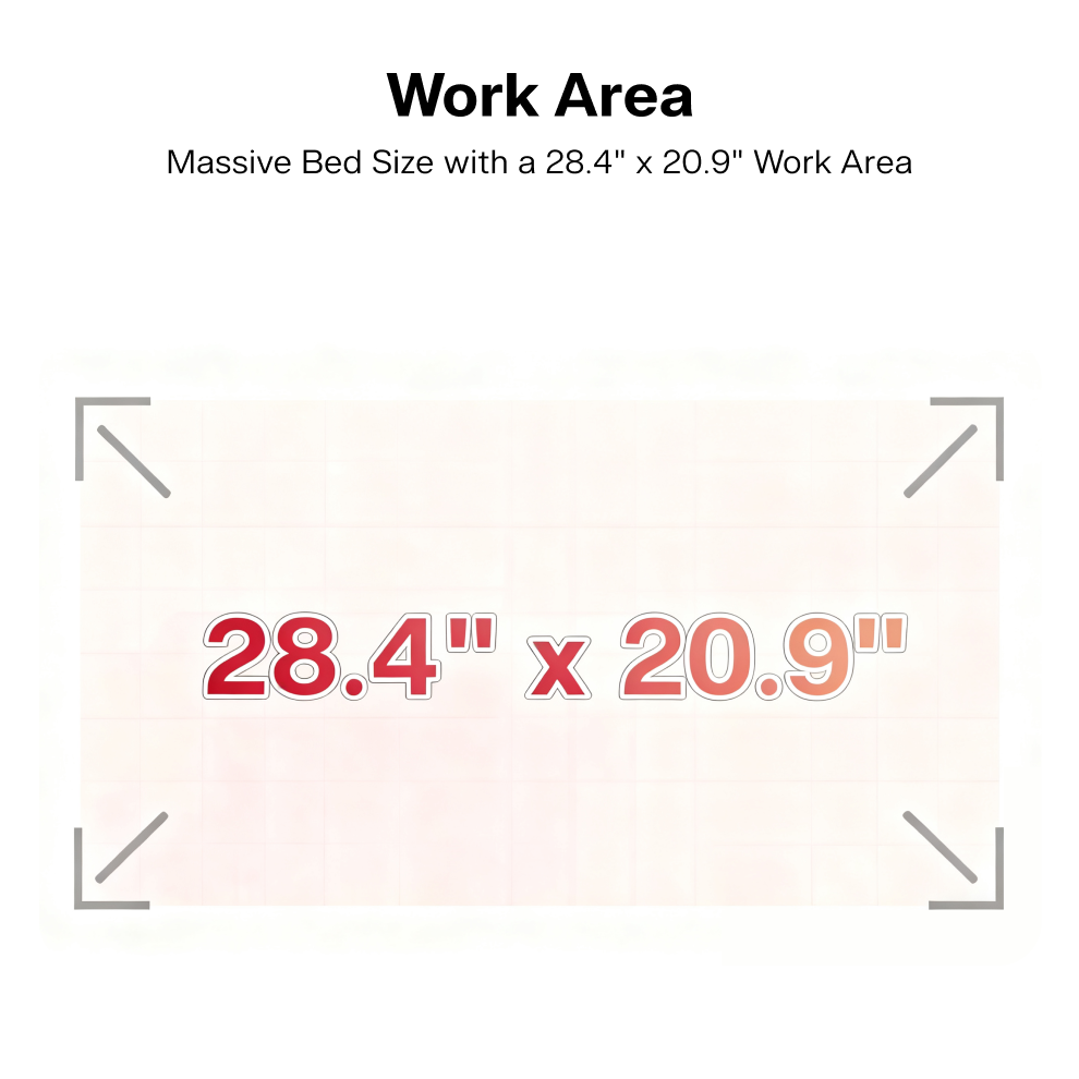 OneLaser Hydra™ 7 - Industrial Hybrid Laser Engraver (80W Glass + 38W RF)