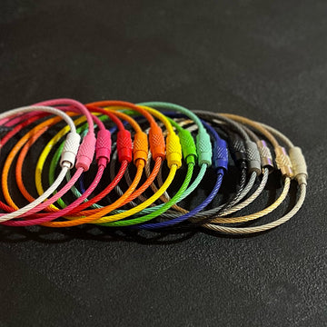 Wire Cable Keychain Thingie