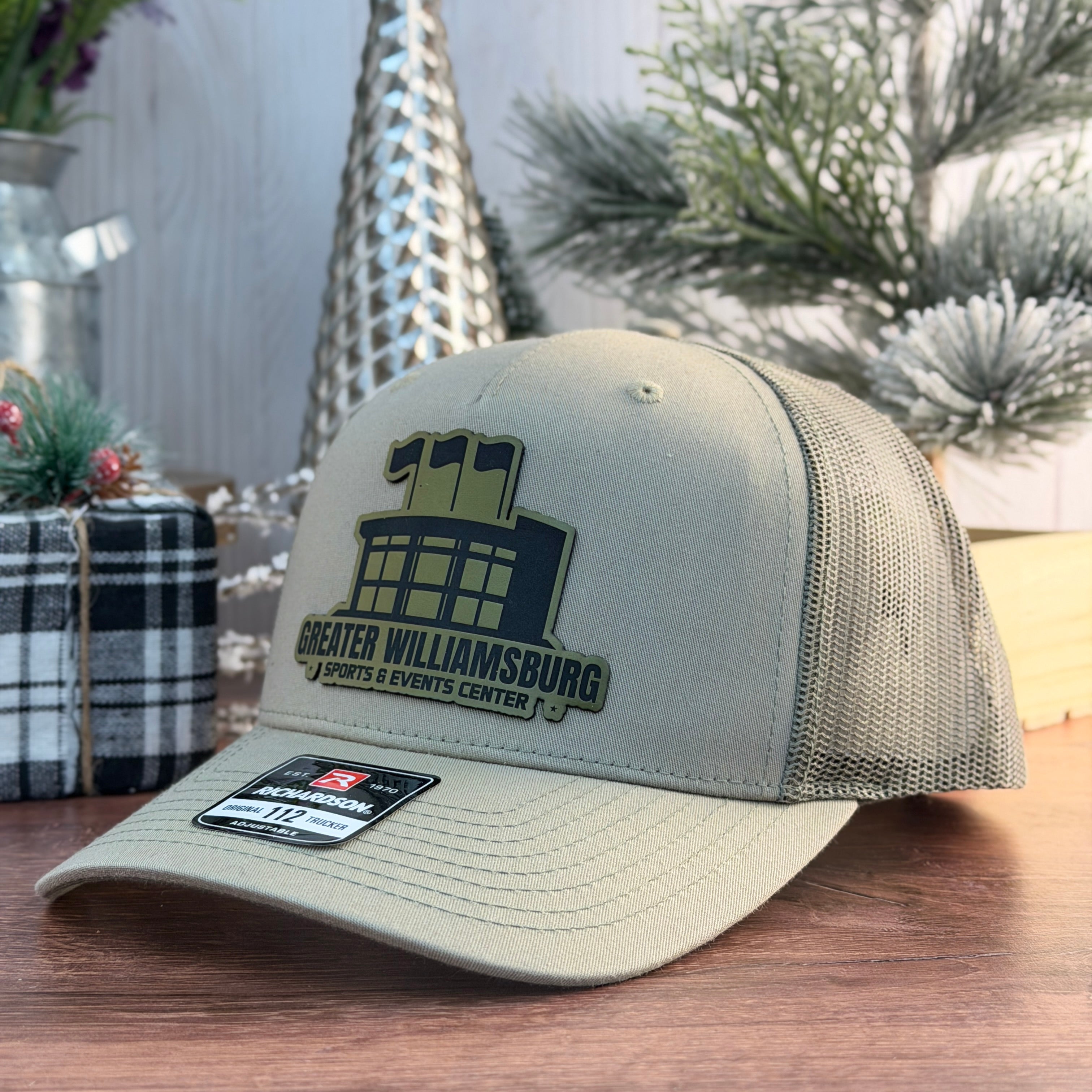 Custom Laser Engraved Leatherette Hat Patches |  Wholesale