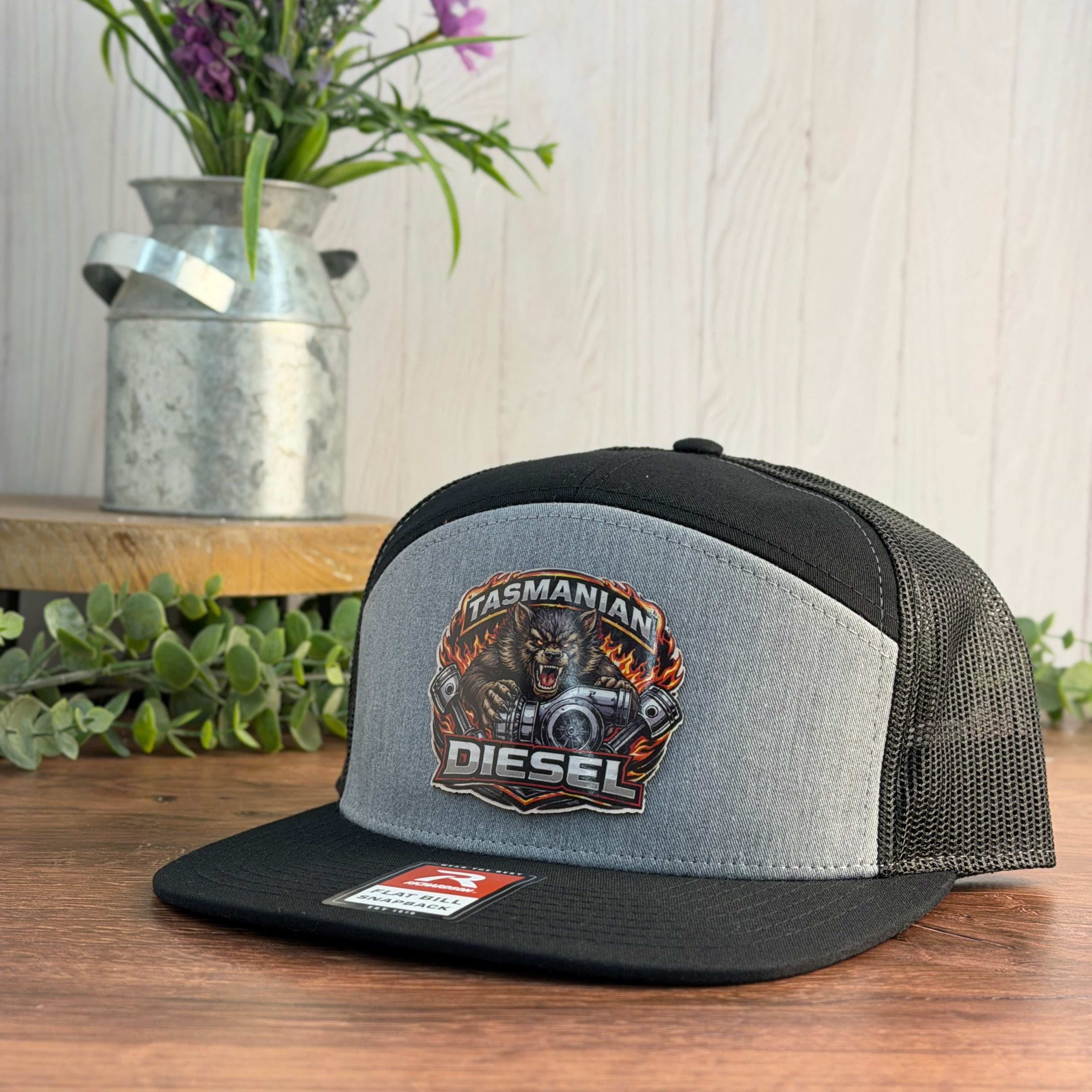 Custom UV Printed Leatherette Hat Patches | Wholesale