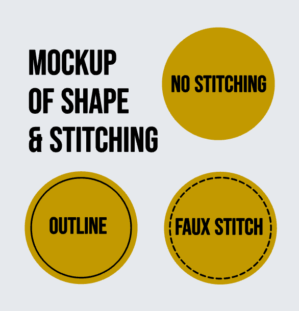 Circle Blank Pre-Cut Leather Patches for Laser Engraving | Heat Press Ready