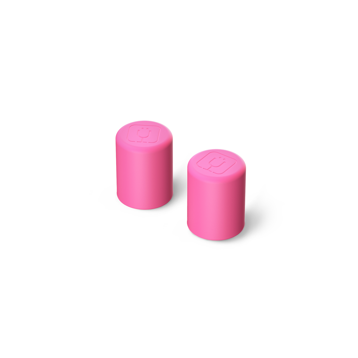 BrüMate Magnetic Straw Cover - Neon Pink