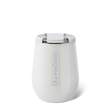 BrüMate 14oz Uncork'd - Glitter White
