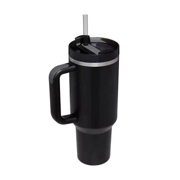 40oz Stainless Steel Tumbler - Black