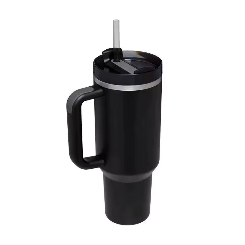 40oz Stainless Steel Tumbler - Black