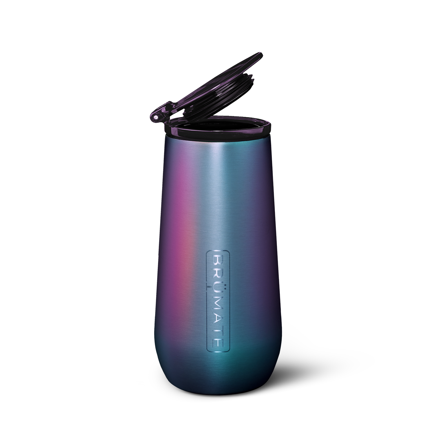 BrüMate 12oz Champagne Flute - Dark Aura