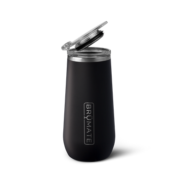 BrüMate 12oz Champagne Flute - Matte Black