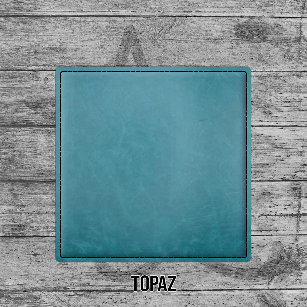 Coasters (6pk of 4" Square): Heritage Collection Premium Leatherette®