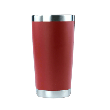 20oz Stainless Tumbler - Dark Red