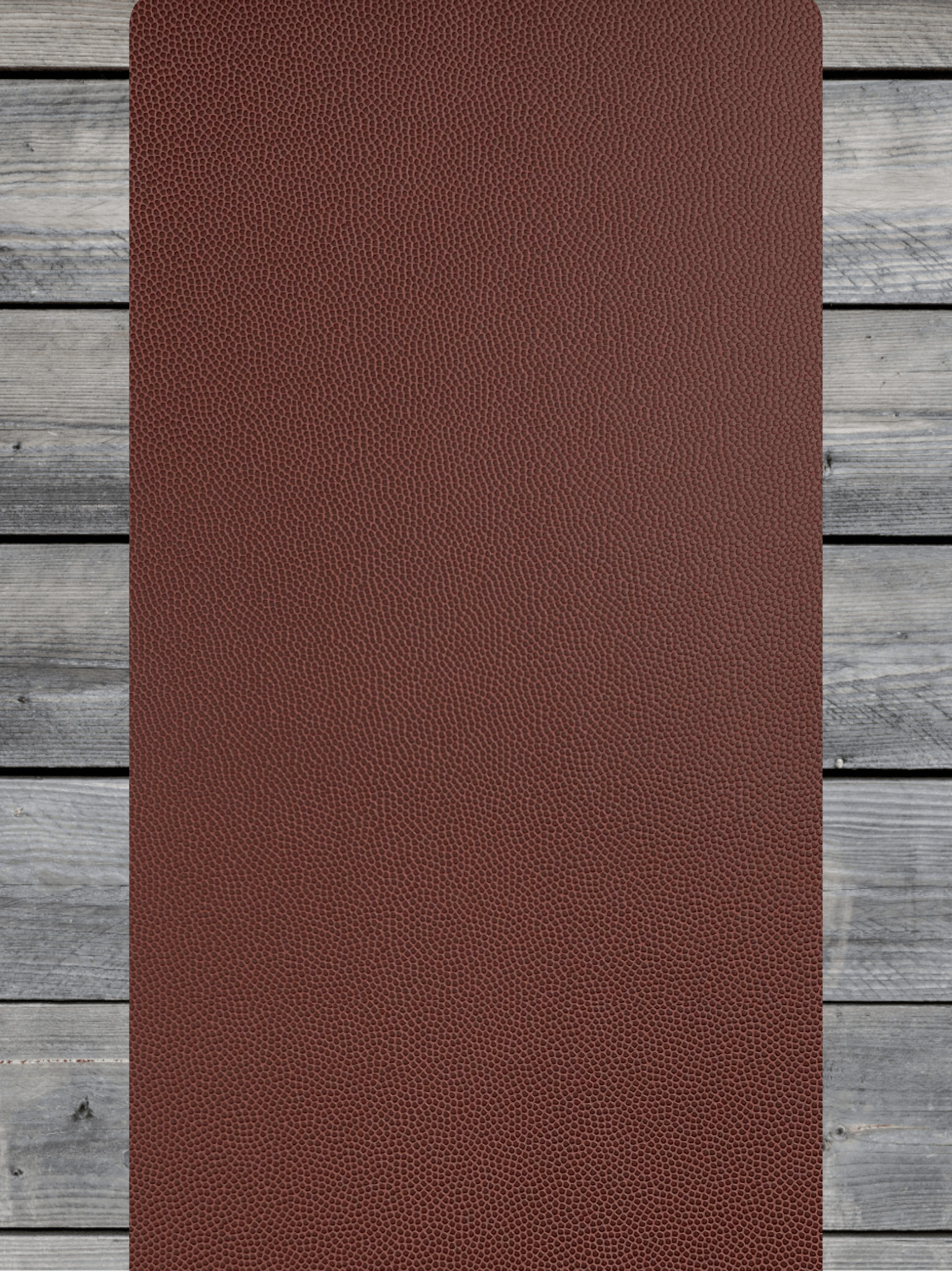 Football Texture / Black Durra-Bull Premium Leatherette® Sheets (12x24)