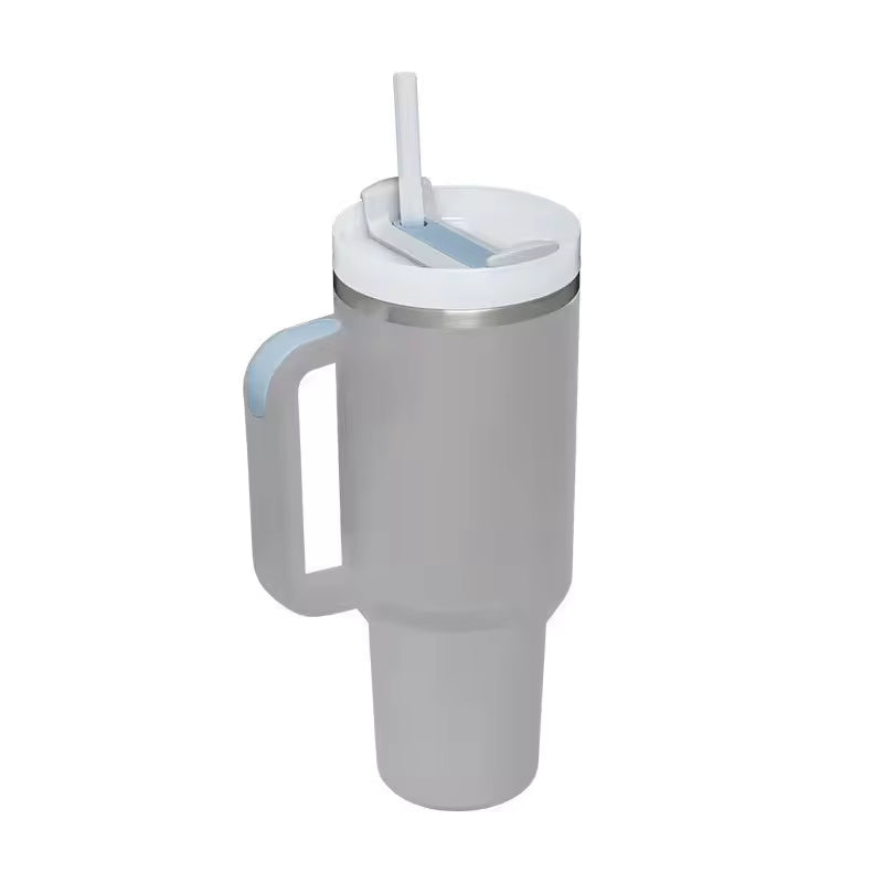 40oz Stainless Steel Tumbler - Grey