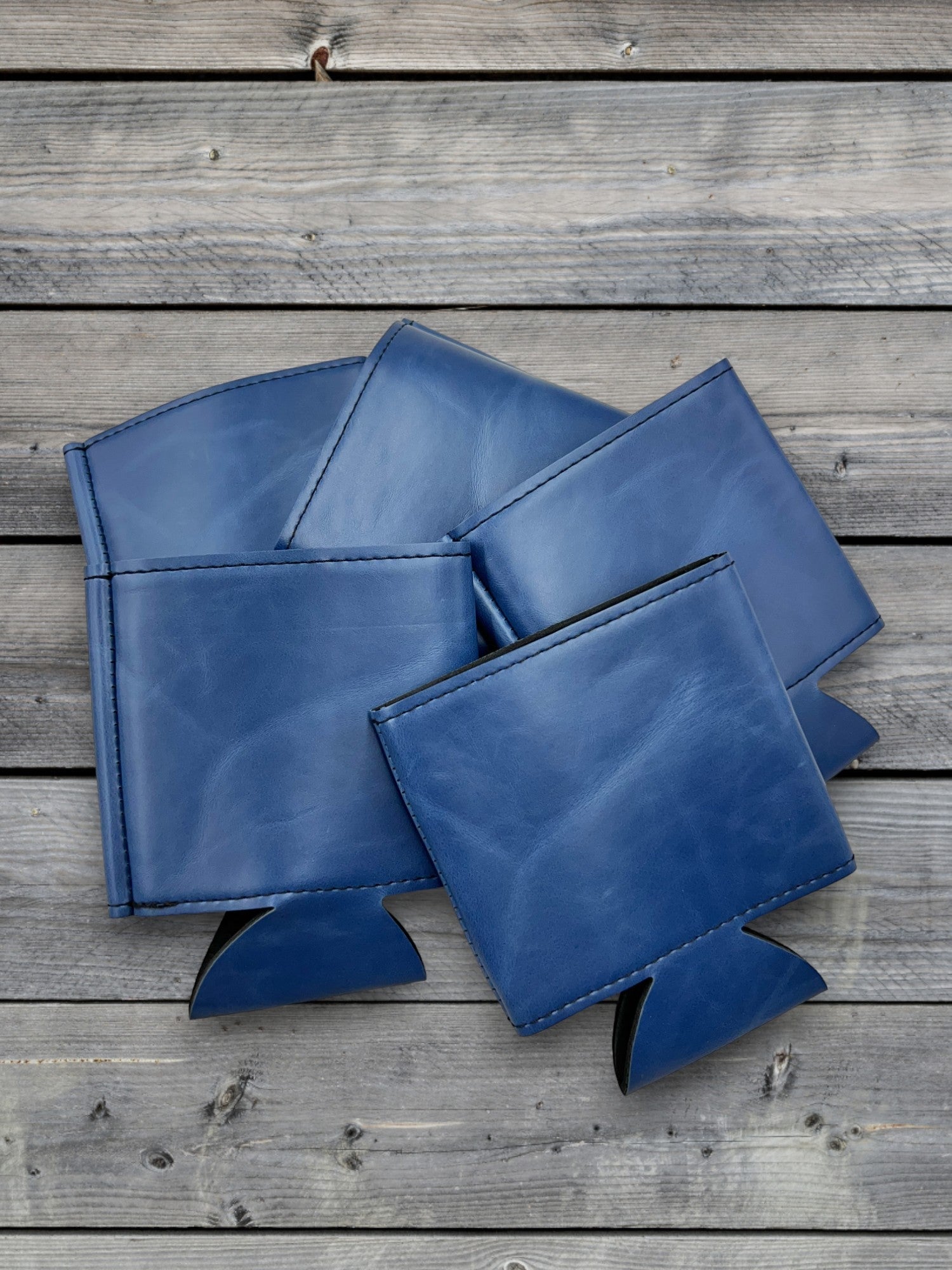 Heritage Collection: Indigo Durra-Bull Premium Leatherette® Sheets (12x24)