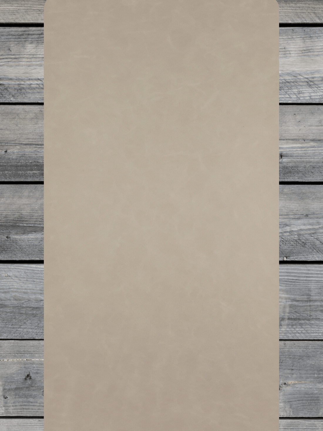 Heritage Collection: Sand / Black Durra-Bull Premium Leatherette® Sheets (12x24)