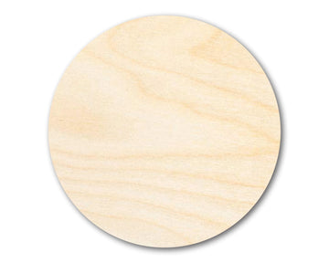 24" Baltic Birch Wood Round Cutout | 1/4" Thick