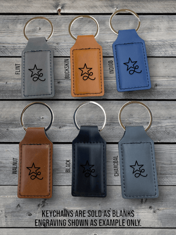Keychains: Premium Leatherette® (10pk)