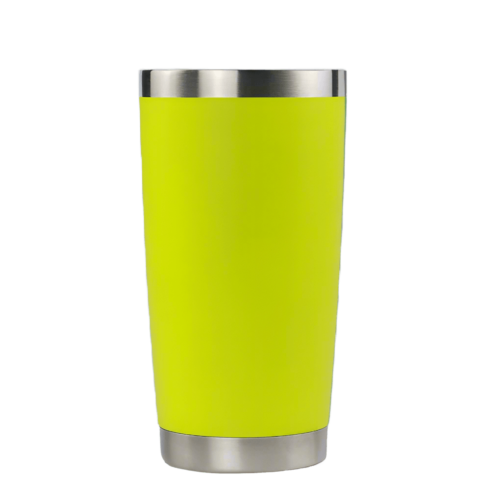 20oz Stainless Tumbler - Neon Green