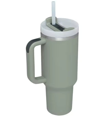 40oz Stainless Steel Tumbler - Sage