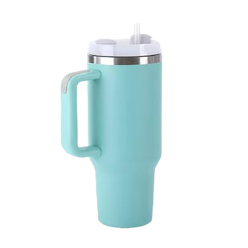 40oz Stainless Steel Tumbler - Turquoise