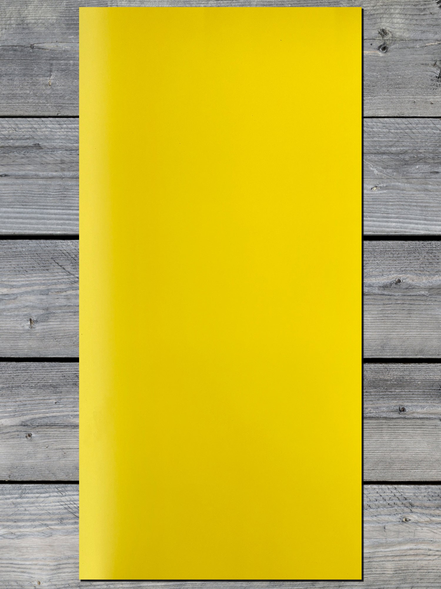 Acrylic: Yellow / Black Durra-Bull™ Laserable Panels (12"x24")