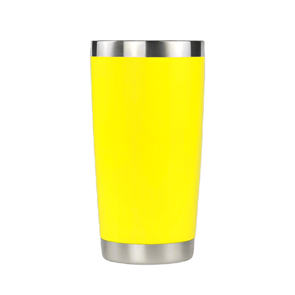 20oz Stainless Tumbler - Yellow